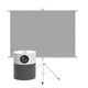 thumbnail image 1 of Proyector Led Portátil 360º + Telón Mural 60 pulgadas Levo, 1 of 7
