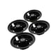 thumbnail image 4 of 4 Piezas Tapas de Rueda para Carros de Golf Cubiertas Tapacubos Rueda Accesorios Universales Material PP Montaje Fácil Removible Adecuado para Carros, 4 of 5