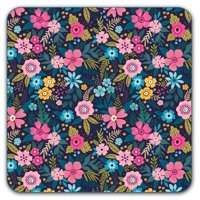 Alfombrilla De Ratón Czdzymjyhs Premium, Cuadrada, Impermeable, Con Flores