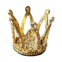 Magideal - Aleación Motocicletas Casco Reutilizable Retro Lindo Accesorios Creativo Fresco Decoración Apto Para Skateboarding, Esquí, Madres, Moto Jóvenes , Oro Pequeño