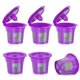 thumbnail image 1 of [Filtros de café] Filtros K Cup reutilizables SANYEDOU para Keurig 1.0+2.0, 1 of 7