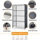 thumbnail image 3 of Cubierta impermeable para estantería Dalema 122x46x183 cm gris, 3 of 8