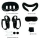 thumbnail image 3 of Set de Accesorios Funda de Silicona AARONMEI para Meta Quest 3 Negro, 3 of 3