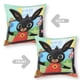 thumbnail image 2 of Bing Fundas de almohada de terciopelo con tema, regalos de funda de almohada, decoración para el hogar, cojín de lanzar, regalo de cumpleaños para fans y parejas. 45cm x 45cm., 2 of 6