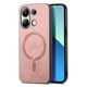 thumbnail image 1 of Magnetic Slim Case for Xiaomi Redmi Note 13 4G with Camera Guard & Anti-Scratch Back Pink, 1 of 6