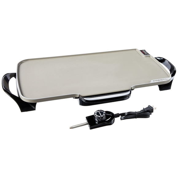 Plancha eléctrica Presto 07062 de cerámica con asas extraíbles de 56 cm