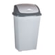 thumbnail image 1 of Papelero Tapa 90L Polipropileno Gris, 1 Un, 1 of 1