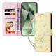 thumbnail image 3 of FOXDOCK Funda Tipo Cartera Floral para Xiaomi Redmi Note 14 Pro 4G ,Funda con Tapa de Cuero PU, Protección Antigolpes con Ranuras para Tarjetas y Soporte, 3 of 5