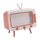 thumbnail image 4 of Caja De Pa?uelos Con Forma De TV Soporte Para Teléfono Móvil Servilletero De Pa?uelos De Escritorio Rosa, 4 of 5