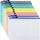 thumbnail image 1 of Organize Your Life with 10PCS Zipper Pockets/File Bags - Perfect for Sorting and Storage of Cross Stitch and Jigsaw Puzzle Projects, Travel, School, Board Games, and Office Supplies - Letter Size A4, 1 of 4
