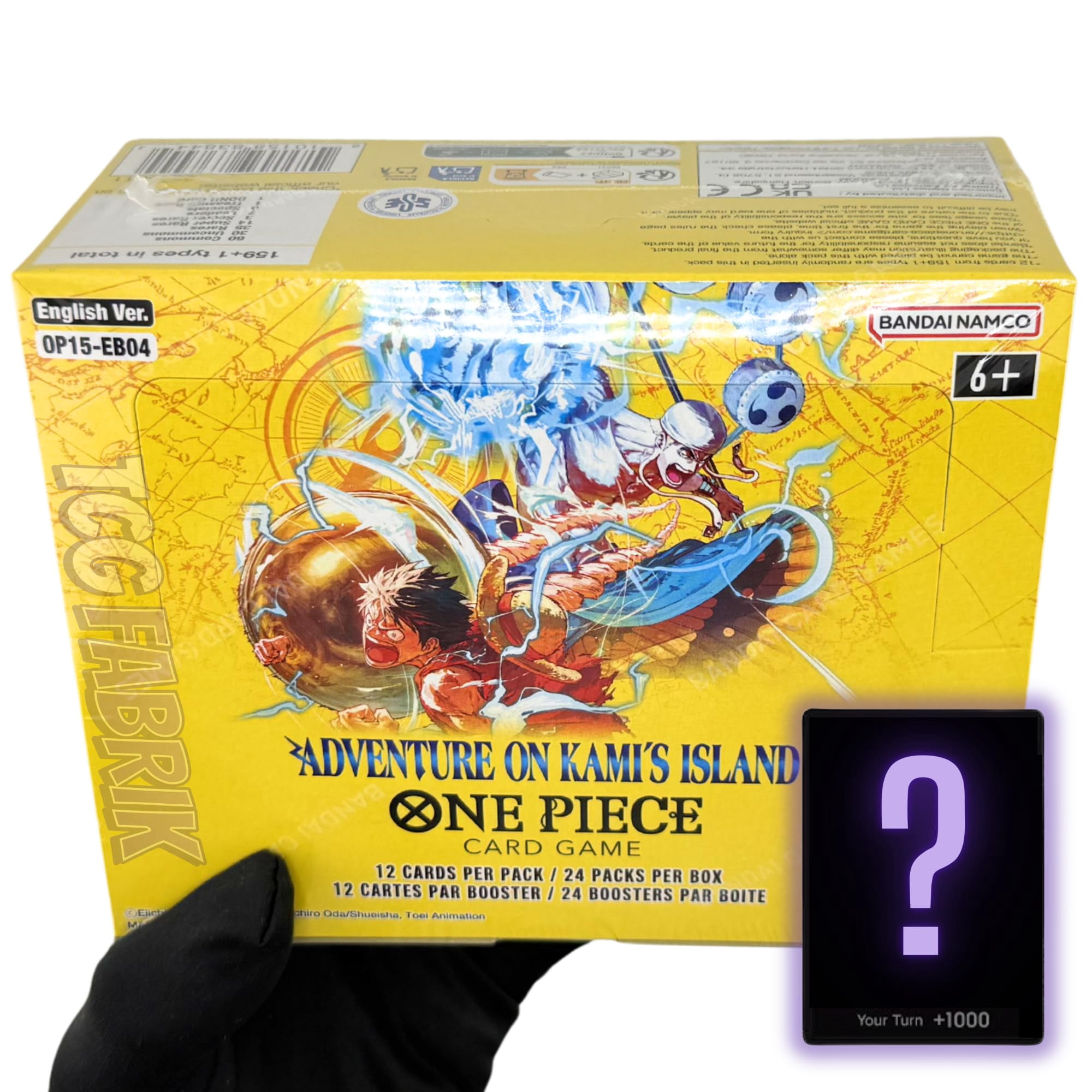 Caja de sobres Booster Box TCG Fabrik OP15 Adventure on Kami's