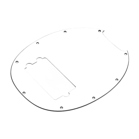Bothyi - Golpeador De Bajo De 9 Agujeros, Pieza De Repuesto Diy, Placa De Protección De Bajo De 3 Capas