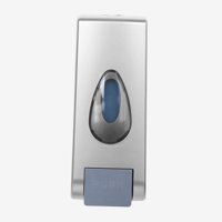 Magideal - Dispensador Manual De Jabón , Dispensador De Mano Recargable Sin De Espuma En De 350 Ml Para Detergente Aeropuertos , Plata