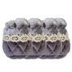 thumbnail image 3 of 4 piezas antideslizante silla pierna protectores de piso gorras calcetines de tela gris, 3 of 5