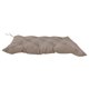 thumbnail image 5 of Cojín Para Silla Columpio Impermeable Asiento Exterior Caqui 100x50x10cm, 5 of 5