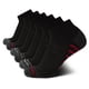 thumbnail image 1 of Pack De 6 Calcetines Quarter Para Hombre Tallas 6 12 5 Negro gris, 1 of 7