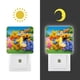 thumbnail image 3 of Winnie the Pooh Luz nocturna LED con sensor de anochecer a amanecer para dormitorio, baño, pasillo, escaleras - Lámpara LED nocturna de enchufe, 0.5W - 1 pieza, 3 of 6