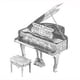thumbnail image 1 of Piano 3D Jigsaw Metal Puzzle Model Toys, 1 of 3