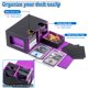 thumbnail image 3 of Caja de cartas MTG WELLMILLER para comandante con bandeja para dados, más de 200 cartas, 3 of 7