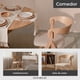 thumbnail image 5 of Silla Comedor Madera Tapiz Chenilla Margot Venhoouse Natural, 5 of 10