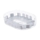 thumbnail image 5 of Organizador Rectangular Para Refrigerador, Soporte Giratorio Para Condimentos, Para Armario, Mesa, Transparente, Blanco, 5 of 5