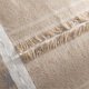 thumbnail image 1 of Pack 2 Cojines Boho Jacquard con Flecos 45x45 cm Tejido Decorativo - Essaouira Arena, 1 of 1