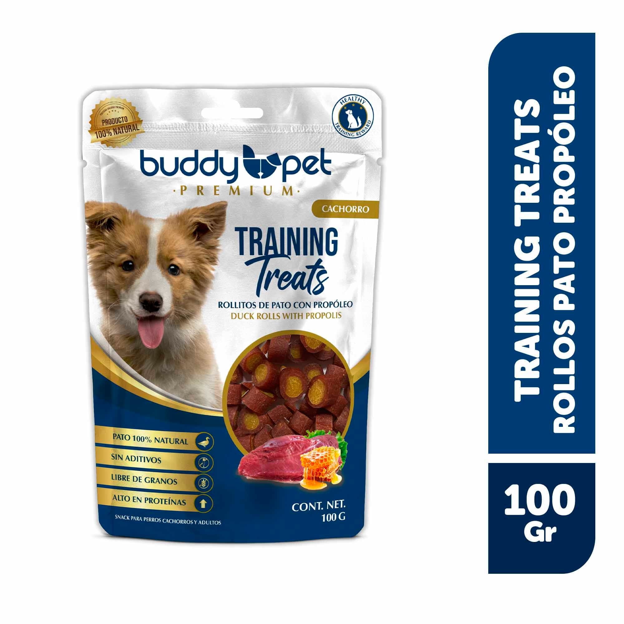 Training Treat: Rollitos De Pato Con Propóleo 100 G 100 g Buddy Pet