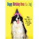 thumbnail image 1 of Tarjeta de cumpleaños Glory To Dog 13 cm x 18 cm Tema de perro, 1 of 9