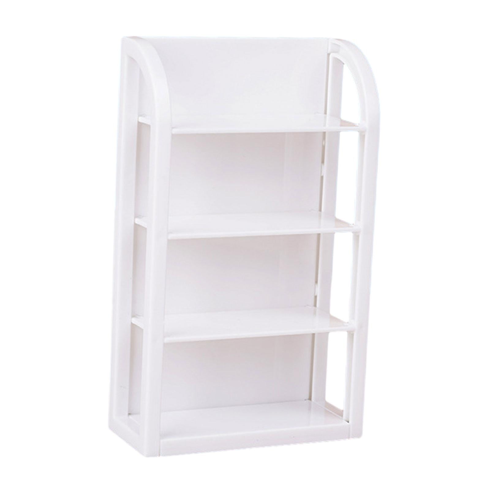 Bothyi - Estantes De Supermercado En Miniatura Para Casa De Muñecas, Escala 1:12, Para Manualidades De Comida, Modelo Diy, Color Blanco