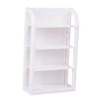 Bothyi - Estantes De Supermercado En Miniatura Para Casa De Muñecas, Escala 1:12, Para Manualidades De Comida, Modelo Diy, Color Blanco