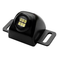 Magideal - Luz De Marcha Atrás Universal De 12-24 V Con Carcasa De Aleación De Aluminio De Alto Brillo, 5 W, 650 Lúmenes, Luz De Estacionamiento De Bajo Consumo Para Coche Y Camión. Destello Negro