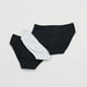 thumbnail image 2 of Slip Hombre Tripack Mix Negro Corona, 2 of 5