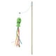 thumbnail image 5 of Cat Wand Toy Cat Teaser Wand Fun Playing Scratching Juguetes Interactivos Para Gatitos Verde, 5 of 5