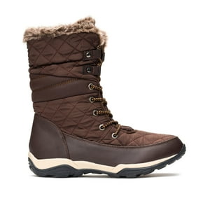 Bota Cafe Oscuro Ashima Mujer Chancleta