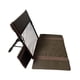 thumbnail image 4 of Silla De Playa Con Respaldo Para Camping, Ideal Para Pesca, Estadios Y Barbacoas, Color Marrón, 4 of 5