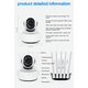 thumbnail image 2 of Cámara De Seguridad Wifi 355° Con Control Remoto Y Zoom Digital, 2 of 4