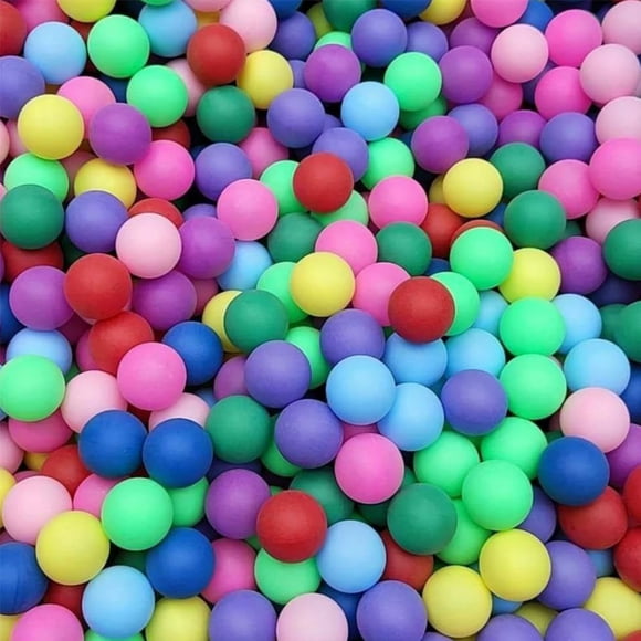Pelotas de tenis de mesa RWHXRWY 40 mm 185 piezas multicolores