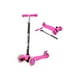 thumbnail image 2 of Scooter Monopatín 4 Ruedas Led Infantil Regulable Rosado, 2 of 3