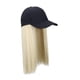 thumbnail image 5 of Peluca De Gorra De Béisbol Con Extensiones De Cabello Para Fiesta, Escenario, Actuación, Cabello Beige Decorativo, 5 of 5