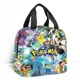 thumbnail image 1 of HOT 2PC Pikachu Cartoon Backpack Pokemon Student School Bag Pencil Bag Elf Pokémon Lunch Bag Cartoon School Bag Mochila, 1 of 3