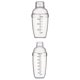 thumbnail image 3 of 2x Coctelera Mate Transparente Botella Bar Pub Fiesta Suministros 350cc 700cc, 3 of 3