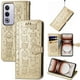 thumbnail image 1 of Funda Cartera FOXDOCK para OPPO A3 Pro , Flip PU con Relieve de Gatos y Perros, Tarjetero y Soporte, 1 of 6