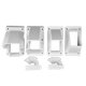 thumbnail image 1 of Soportes para barandal de escalera de vinilo Weatherables, juego superior e inferior, 1 of 8