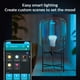 thumbnail image 5 of Bombilla inteligente Philips Hue A19 LED blanco/color 9 W, paquete de 6, 5 of 7