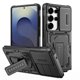 thumbnail image 1 of Funda Resistente para Samsung Galaxy S24 Ultra 5G, Cubierta a Prueba de Golpes de Grado Militar con Protector Deslizante para Lente de Cámara, Soporte de 2 Vías, Antideslizante, Protección contra, 1 of 8