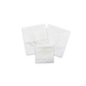 Garey - Juego De Sabanas Para Cuna Moises 3 Piezas, 65 X 90 Cm, Blanco