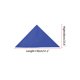thumbnail image 2 of INSPIRE CHIC Bufanda Triangular para Mujer Hecha a Mano con Lazo de Marinero Autodoblable para Uniforme 1 Pieza Azul Real Talla Única, 2 of 4