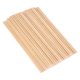 thumbnail image 5 of 50 / 100x Palo De Madera Sin Terminar Artesanía De Carpintería Poste De Varilla 15 Cm 50 Piezas, 5 of 5