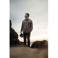 Camisa Longrider Burdeo Hombre Falcone