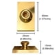 thumbnail image 4 of Cabeza de sello de cera MCEAL 25 × 40 mm Caballero con espada 3D, 4 of 4